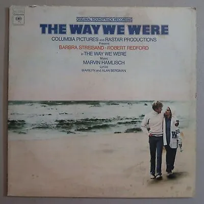 Barbra Streisand & Robert Redford The Way We Were Vinyl Lp Columbia Vg Cond 42 • $6.32