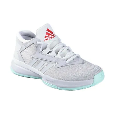 Adidas Street Jam II Grey Green Mens Basketball Trainers Shoes Sneakers AQ7299 • £29.99