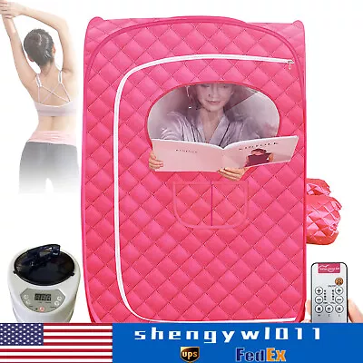 Portable Home Steam Sauna Spa Full Body Sauna Tent Loss Weight Detox Therapy • $80.75