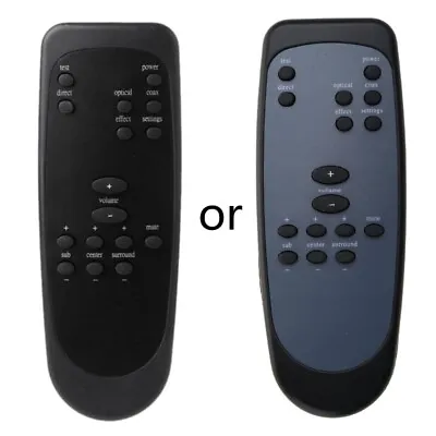 Black Plastic Remote Control Controller Replacement For Logitech Z5500 Z-5500 R • $14.64