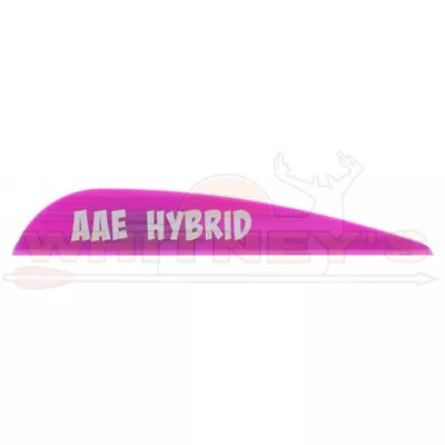 AAE Archery Hybrid 23 Vanes - Purple - 100pk - HY23PR100 • $21.99