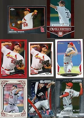 Huge 45 + Different MICHAEL WACHA Baseball Cards Lot 5 RC 2013 - 2019 Cardinals • $24.99