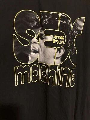 $15 • Buy Mens James Brown S€X MACHINE  T-Shirt Black Size XL