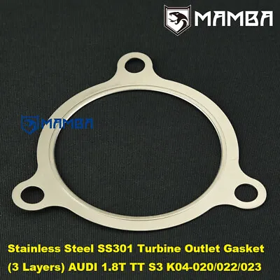 SS301 3 Layers Turbo Turbine Outlet Gasket For AUDI S3 TT 1.8T K04-020/022/023 • $15.57