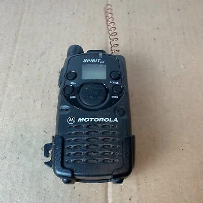 Motorola Spirit GT Radio Communication Walkie Talkie Two Way With Battery • $20