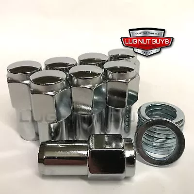 10 Lug Nuts 12x1.5 Chrome Mag Wheel Lug Nut 1.0  Shank • $19.17