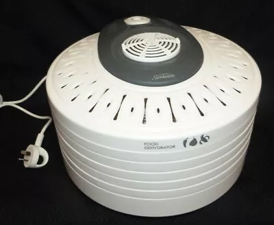 SUNBEAM DT5600 DEHYDRATOR - 5 TRAYS - 33cm DIAMETER - VERY GOOD CLEAN CONDITION • $49.95