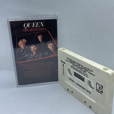 Queen Greatest Hits 1981 Cassette Tape Elektra 5C5-564 USA Import Rare • £26.50