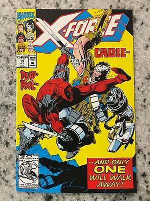 X-Force # 15 NM 1st Print Marvel Comic Book 2nd Deadpool Appearance X-Men 7 J879 • $10.40