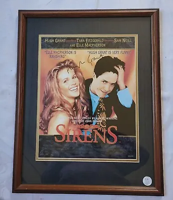 Hugh Grant Autographed Sirens Poster With Elle MACPHERSON Framed • $65