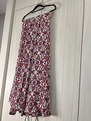 Tigerlily Brand Womens Floral Print Maxi Wrap Skirt (Size 6) - Pre-owned • $65