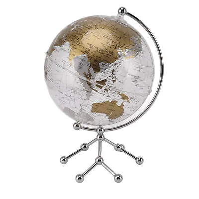 Illuminated Globe Environment Friendly HD Visual Experience Rotating World Globe • £42.92