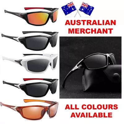 $9.98 • Buy New UV400 Sunglasses Outdoor Sports Cycling Polarised Fishing Driving Glasses