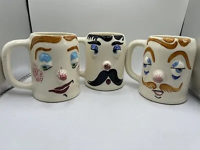 Vintage Set Of 3 PFALTZGRAFF POTTERY CO York PA Muggsy Gertie Charlie Herman • $58