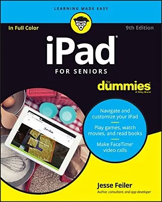 IPad For Seniors For Dummies (For Dummies (Computers)) By Feiler Jesse Book The • £3.50