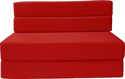 Red Queen Flip Folding Foam Mattresses Beds Seats Couches Ottoman • $271