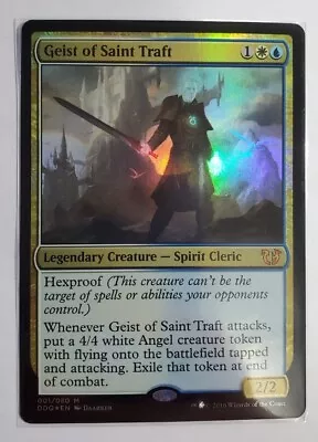 Geist Of Saint Traft Duel Deck Blessed Cursed FOIL MTG Magic The Gathering X1 • $2.95