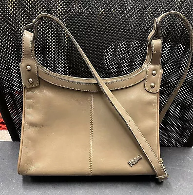 Vintage John Romain Leather Handbag In Very Good Condition. • $25