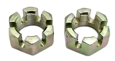 GM Car Spindle Nut Set Size A F X G Body Front Nuts 3/4 -20 OE Replacement 2 Pcs • $10.95