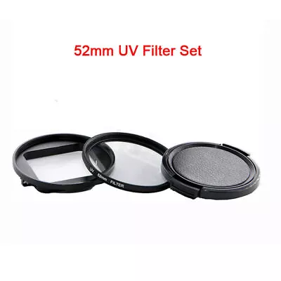52mm CPL UV Lens Filter Kit For Xiaoyi Yi Lite 4K Action Camera A • £4.79