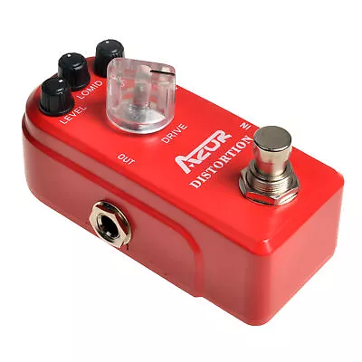 AZOR Pedal AP-319 Vintage Distortion Guitar Pedal Mini Effect Guitar Accessories • $22.50