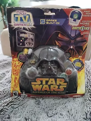 Jakks Pacific Star Wars Revenge Of The Sith Black Plug And Play TV Game • £15