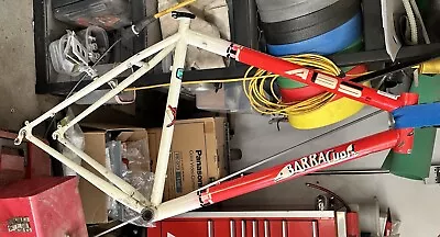 1990’s BARRACUDA Mountain Bike Frame A2BS Red/White • $100