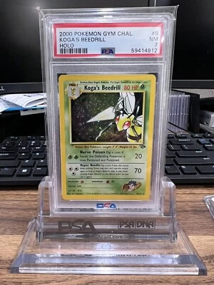 $19.99 • Buy PSA 7 NEAR MINT (NM) 2000 Pokemon Koga's Beedrill Holo Card – 9/132