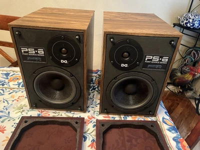 $99.99 • Buy Vintage Design Acoustics PS.6 Bookshelf Speakers In Good Condition Fully Tested