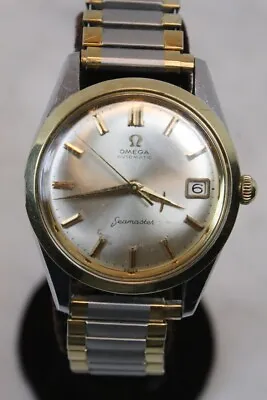 Vintage OMEGA Seamaster Men’s Watch. Two Tone 562 Automatic 17 Jewel Estate Find • $495