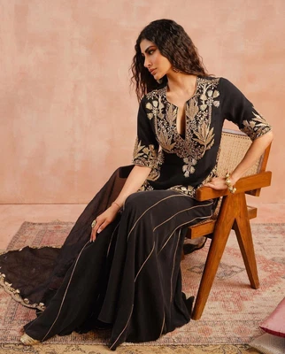 £51.59 • Buy Pakistani Designer Wedding Party Wear New Salwar Kameez Suit Indian Dress A1398