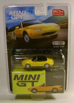 Mazda Miata Mx-5 Yellow Convertible #392 Mijo Tsm Model Mini Gt Diecast 2022 • $15.48