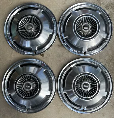 $95 • Buy 1970 Ford LTD Custom Galaxie 15 Inch Hubcap Wheel Cover Original Set Of 4 OEM