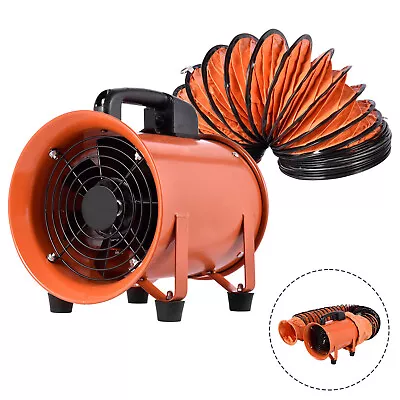 Portable Utility Blower Fan 110v Fume Ventilation Extractor High Velocity • $84.90