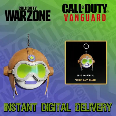 Call Of Duty Vanguard Warzone - LUCKY CAT - Weapon Charm Kontrol Freek DLC ✈️ • $3.10