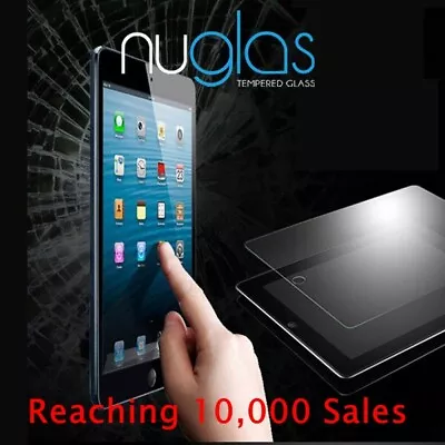 Nuglas Tempered Glass Screen Protector For IPad 5 6 7 8 9 10thGen Pro11/Air1/2/4 • $14.95