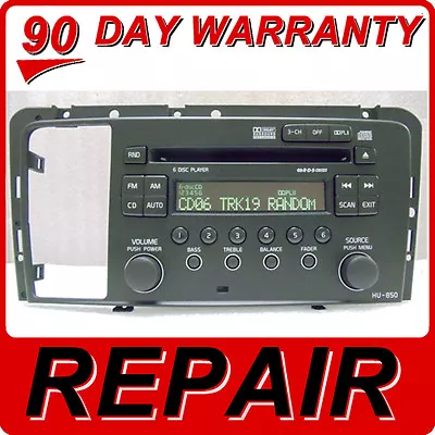 REPAIR SERVICE For VOLVO S60 V70 S80 XC70 Radio HU-850 6 Disc Changer CD Player • $224.10