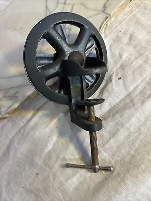 Circular Saw Sharpener Vice Vintage Cast Iron RARE • $79.95