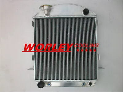 For 1924-1927 Ford Model T-Bucket Grill Shells 44mm 3 Core Aluminum Radiator New • $161.69