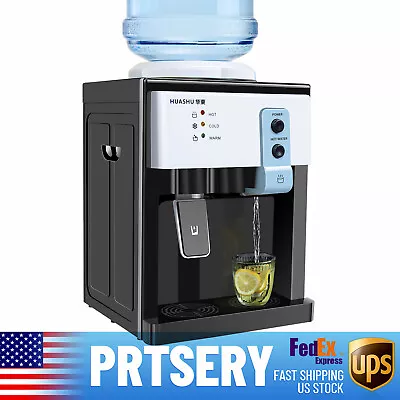 5 Gallon Top Loading Countertop Water Cooler Dispenser Hot&Cold Water For Office • $63