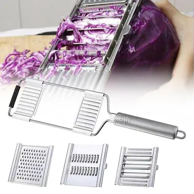 Stainless Steel Vegetable Chopper Kitchen Vegetable Cutter Slicer Food Chopper • £5.99