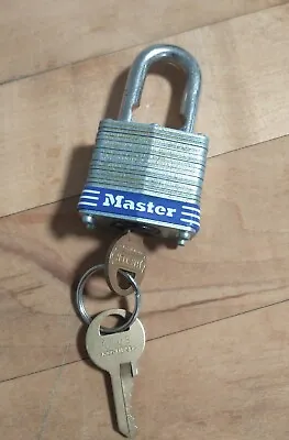 Master Lock No 3 Padlock With Keys • $7.15