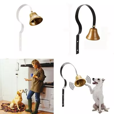 Vintage Shop Decor Wall Mounted Door Bell Metal Pet Dog Bell Training Doorbell • $13.83