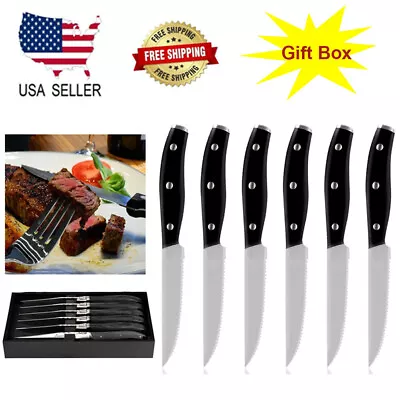 6Pcs Victorinox Swiss Made Serrated Steak Tomato Knife Knives Paring Chef Knife • $24.99