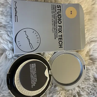 MAC Studio Fix Tech Cream To Powder Foundation In N18 BNIB • $23