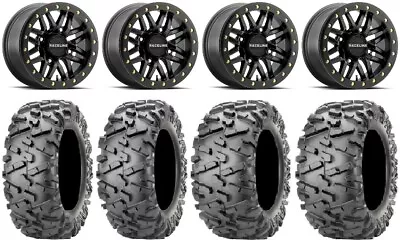 Raceline Ryno Bdlk 14  Bk Wheels 26  BigHorn 2.0 Tires Commander Maverick • $1571.94