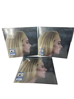 $29.70 • Buy Adele 30 Vinyl Record 2 LP Clear Colored Limited Edition New Sealed Lot Of 3