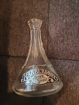 Vintage Franklin Toiletry Company Barbershop Original Cologne Aftershave Bottle  • $14.95