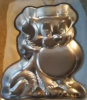 $14.99 • Buy VTG 1978 Wilton Playful Puppy Dog Cake Pan Mold Birthday #502-7636 ALUMINUM 