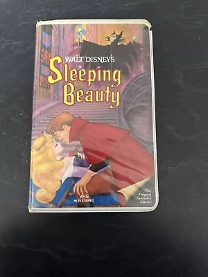 SLEEPING BEAUTY Disney VHS Clam Shell Case Black Diamond  • $25